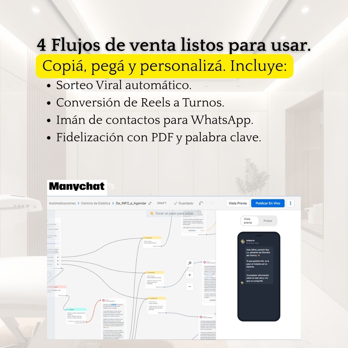 Sistema de Ventas 24/7 para Estéticas - Imagen 2